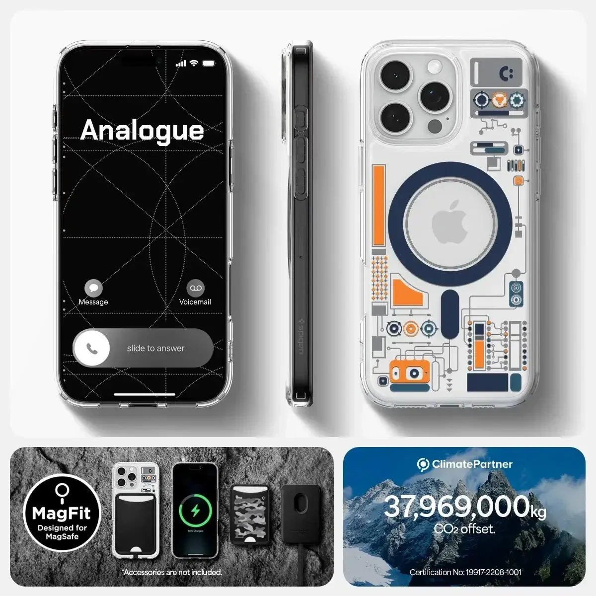 Spigen Ultra Hybrid MagFit iPhone 16 Pro Max Case Analogue
