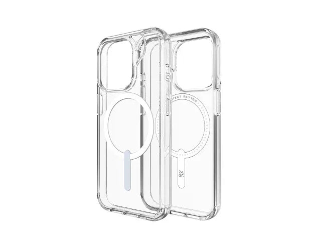 Zagg Crystal Palace Snap iPhone 15 Pro Case - Clear