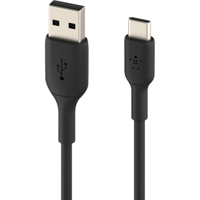 Belkin BoostCharge USB-C to USB-A Cable ( (2 meter / 6.6 foot, Black) - CAB001BT2MBK