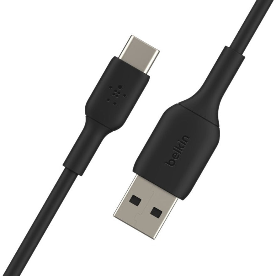 Belkin BoostCharge USB-C to USB-A Cable ( (2 meter / 6.6 foot, Black) - CAB001BT2MBK