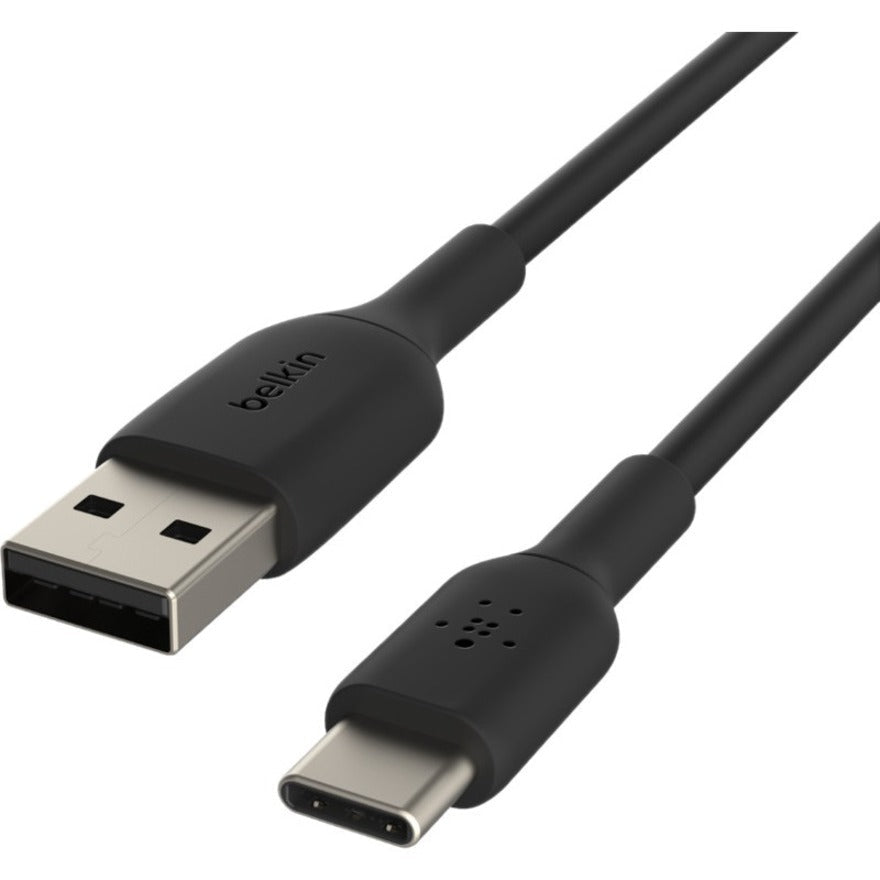 Belkin BoostCharge USB-C to USB-A Cable ( (2 meter / 6.6 foot, Black) - CAB001BT2MBK