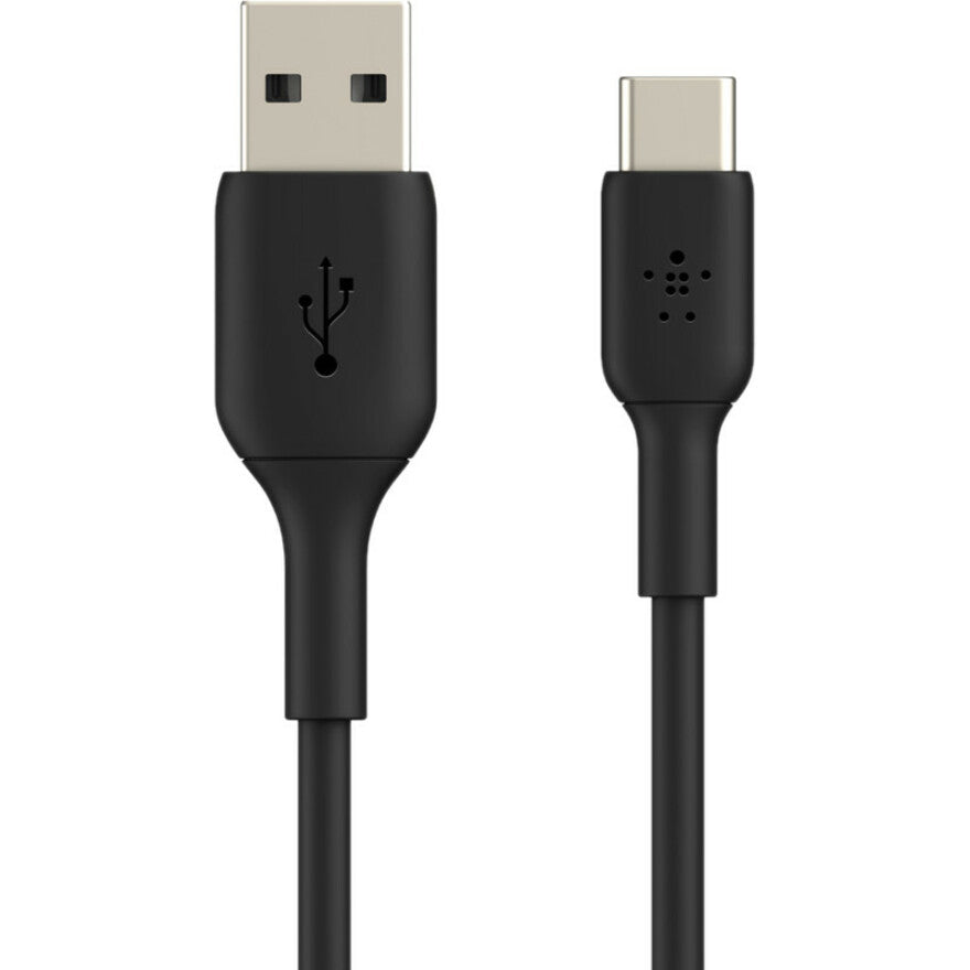 Belkin BoostCharge USB-C to USB-A Cable ( (2 meter / 6.6 foot, Black) - CAB001BT2MBK