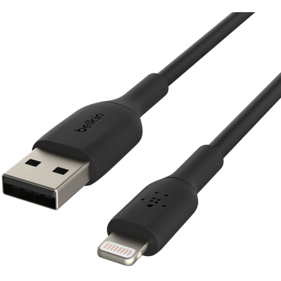 Belkin BoostCharge Lightning to USB-A Cable (1 meter / 3.3 foot, Black) - CAA001bt1MBK