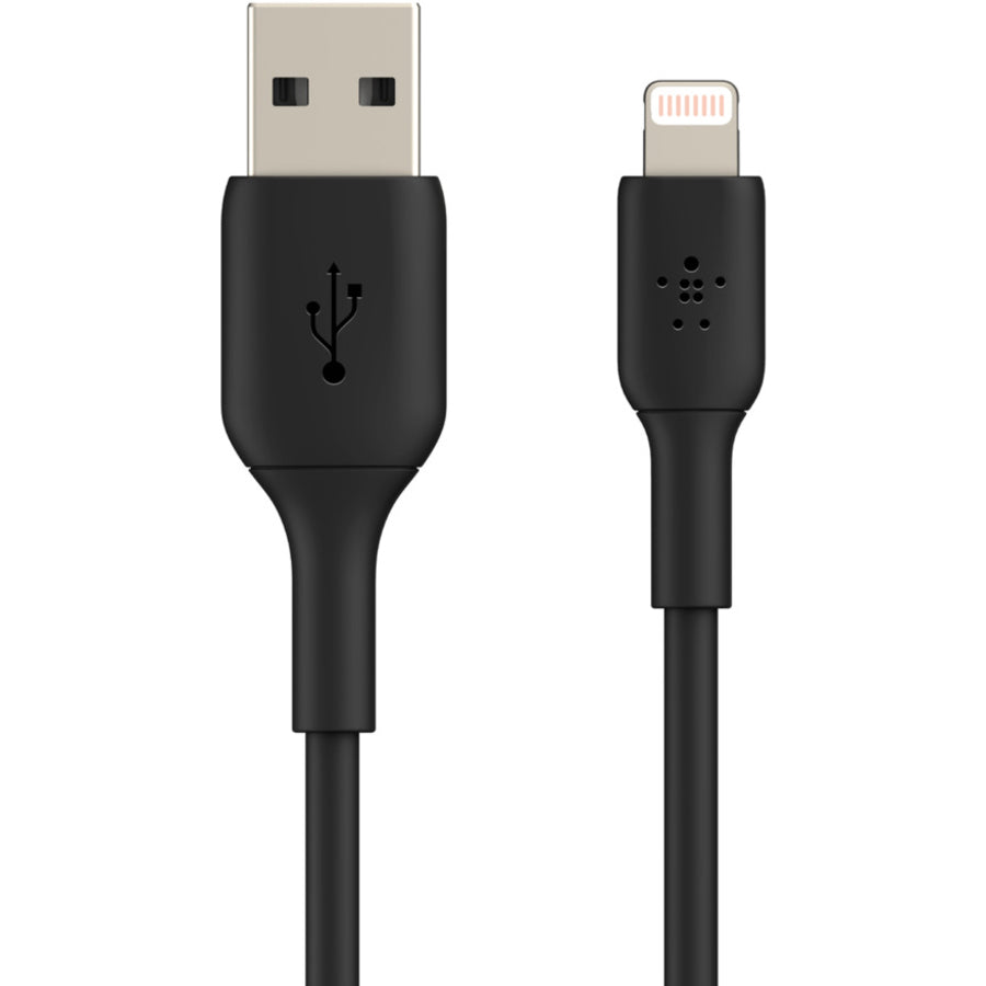 Belkin BoostCharge Lightning to USB-A Cable (1 meter / 3.3 foot, Black) - CAA001bt1MBK