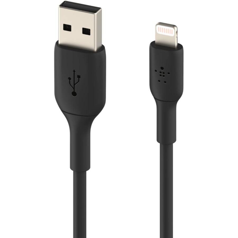 Belkin BoostCharge Lightning to USB-A Cable (1 meter / 3.3 foot, Black) - CAA001bt1MBK