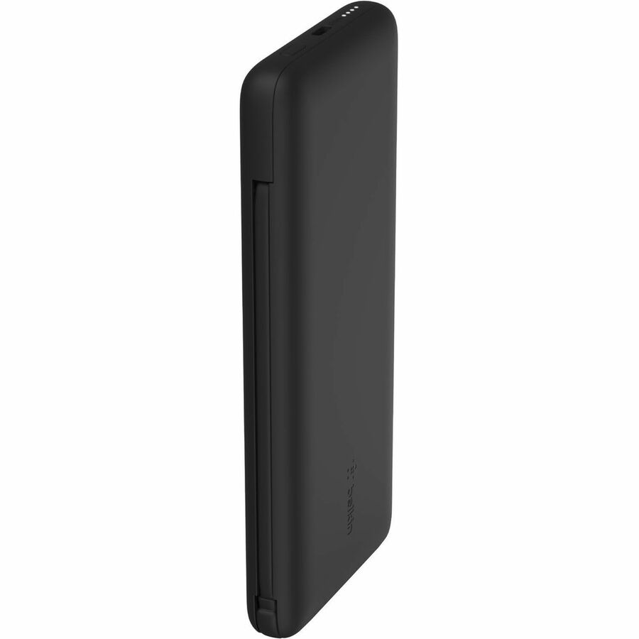 Belkin BoostCharge Plus 10K USB-C Power Bank with Integrated Cables - BPB006btBLK