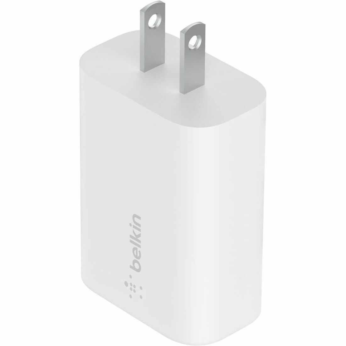 Belkin 25W Portable USB-C Wall Charger - 1xUSB-C - Fast Charging - Power Adapter - White - WCA004DQWH