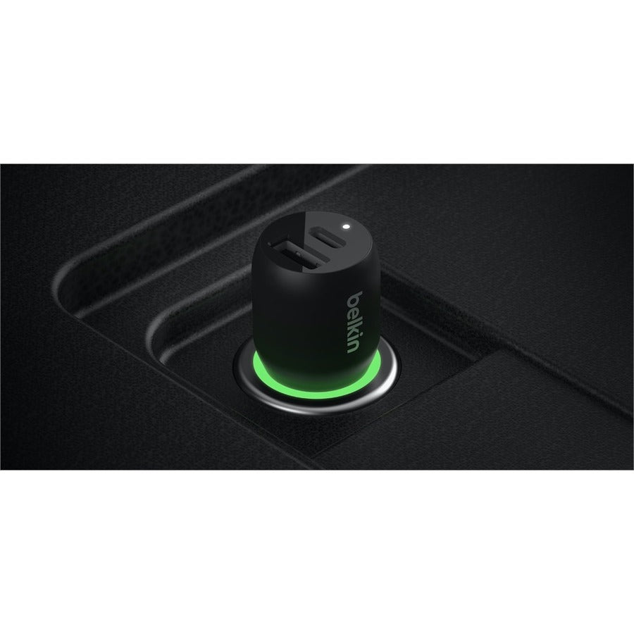 Belkin BoostCharge Dual Car Charger with PPS 37W - CCB004BTBK