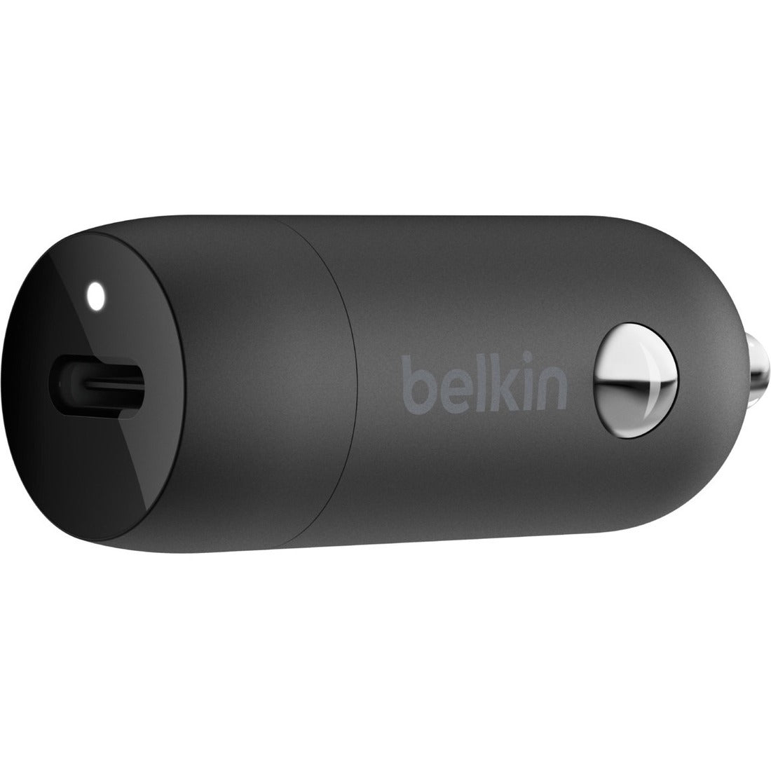 Belkin Boost&uarr;Charge&trade; 30W Fast Car Charger, Compact Design w/USB-C Power Delivery Port, Universal Compatibility for iPhone 14, Galaxy S23, Note Series, and More - Black - CCA004btBK