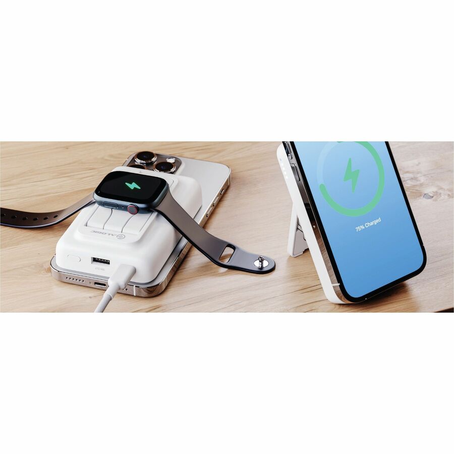 Alogic Lift 4-in-1 MagSafe Compatible Wireless Charging 10000mAh Power Bank - L10KPBWH