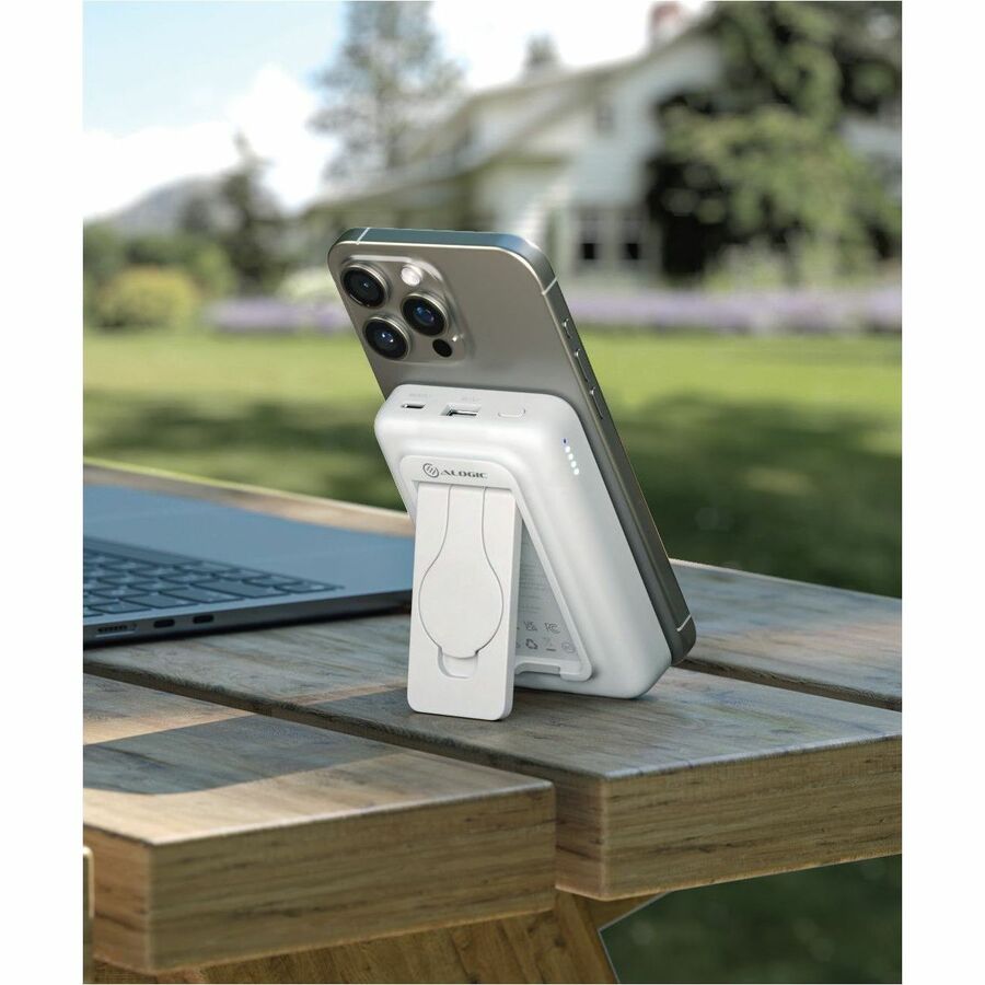 Alogic Lift 4-in-1 MagSafe Compatible Wireless Charging 10000mAh Power Bank - L10KPBWH