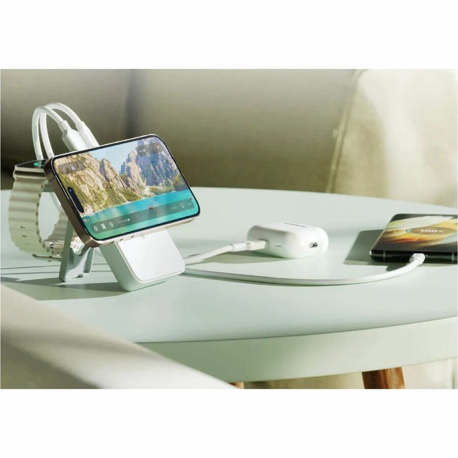 Alogic Lift 4-in-1 MagSafe Compatible Wireless Charging 10000mAh Power Bank - L10KPBWH