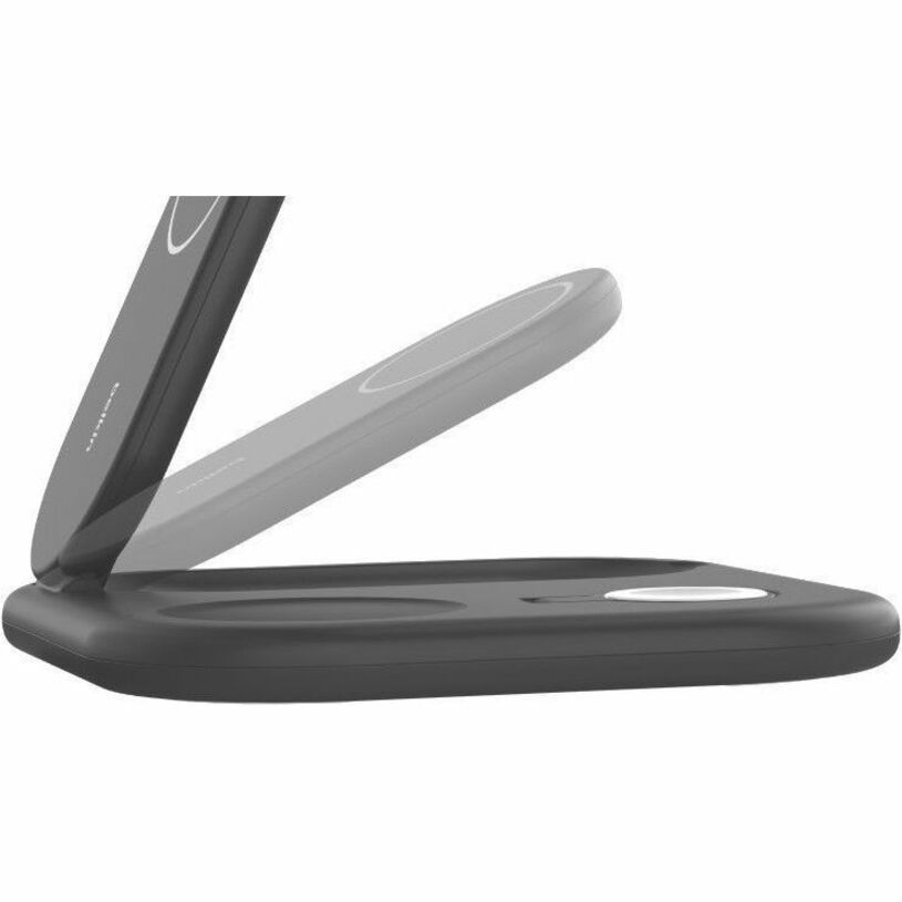 Belkin BoostCharge 3-in-1 Magnetic Foldable Wireless Charger with Qi2 15W - WIZ029ttBK