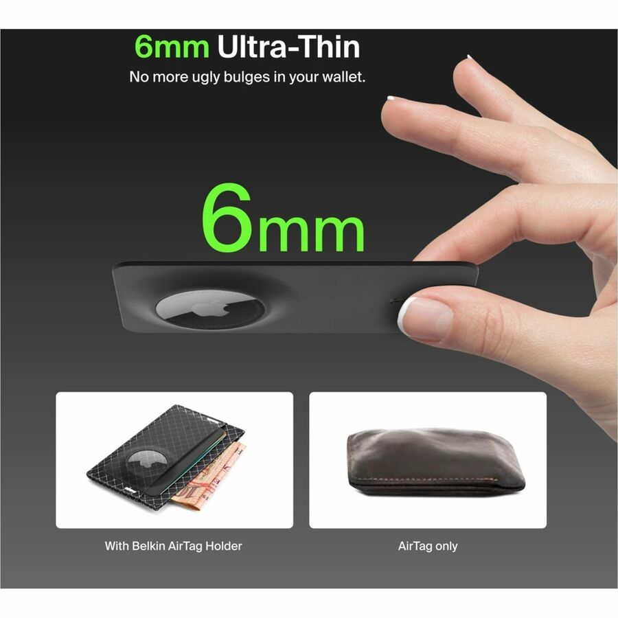 Belkin Secure Wallet Insert for AirTag - MSC019btBK