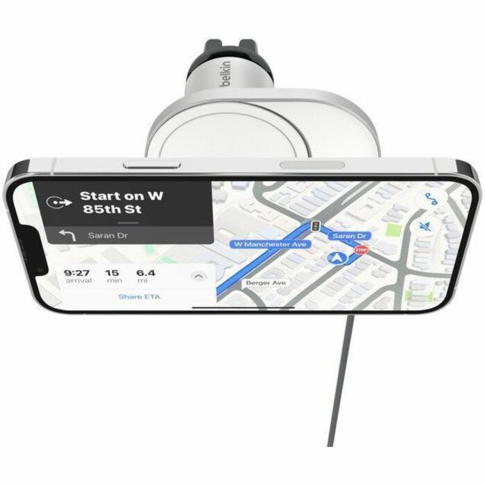 Belkin BoostCharge Pro Magnetic Wireless Car Charger with Qi2 15W - WIC008btGR-V2
