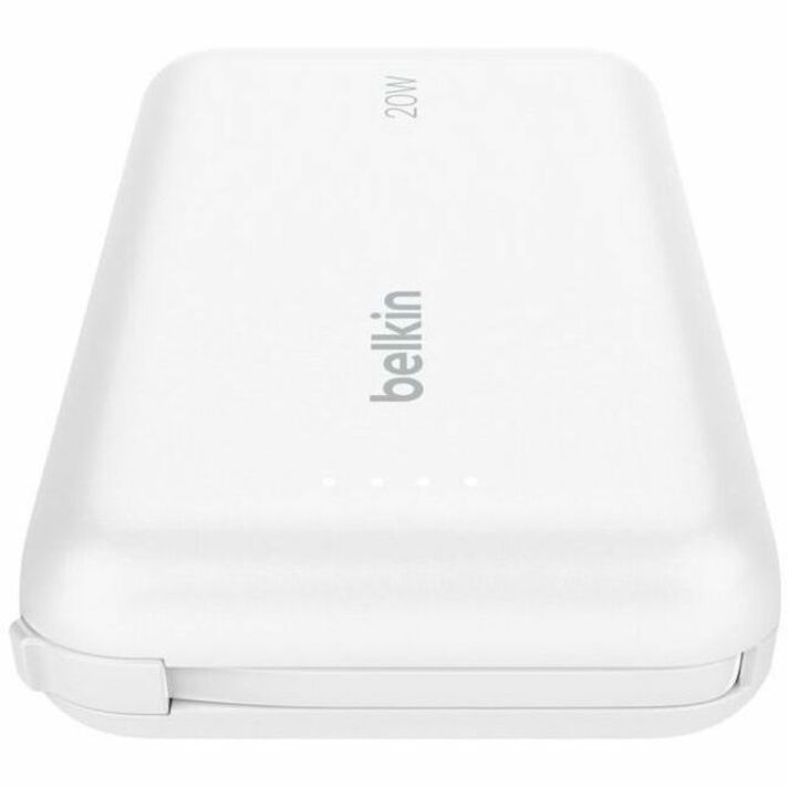 Belkin BoostCharge Power Bank 10K with Integrated Cable - BPB021fqWH
