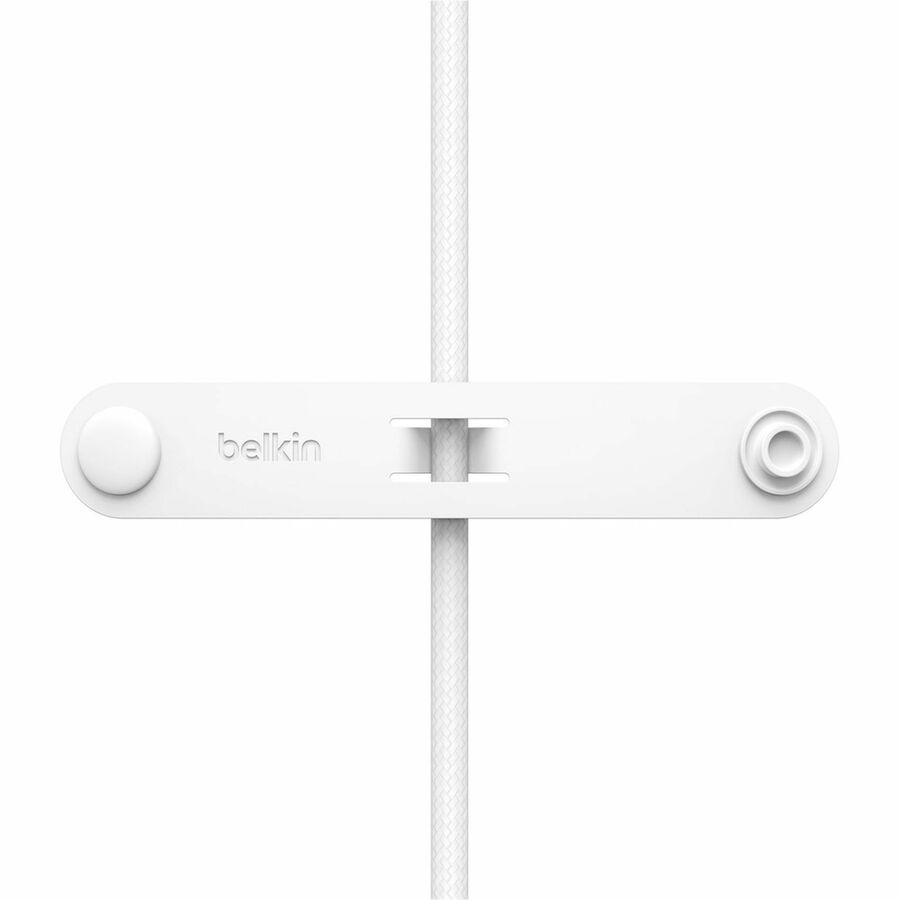 Belkin 60W 2-in-1 USB-C to USB-C and Lightning Cable - 480 Mbps - Braided - M/M - 5ft/1.5m - White - CAC003fq1.5MWH