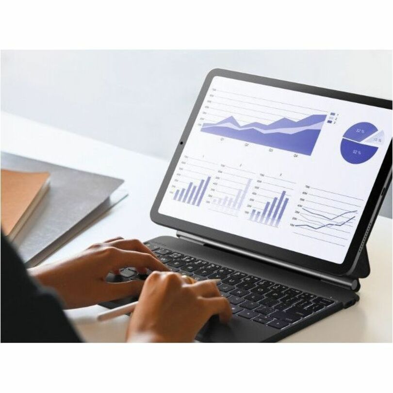 Belkin Connect Keyboard/Cover Case (Folio) for 11" Apple iPad Pro 11 (2024) Tablet - BBZ002tt-V2
