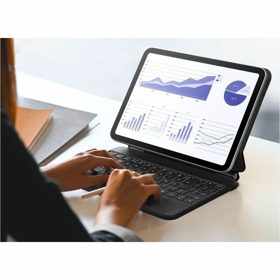 Belkin Connect Keyboard/Cover Case for 10.9" Apple iPad (10th Generation) Tablet - BBZ002tt-V3
