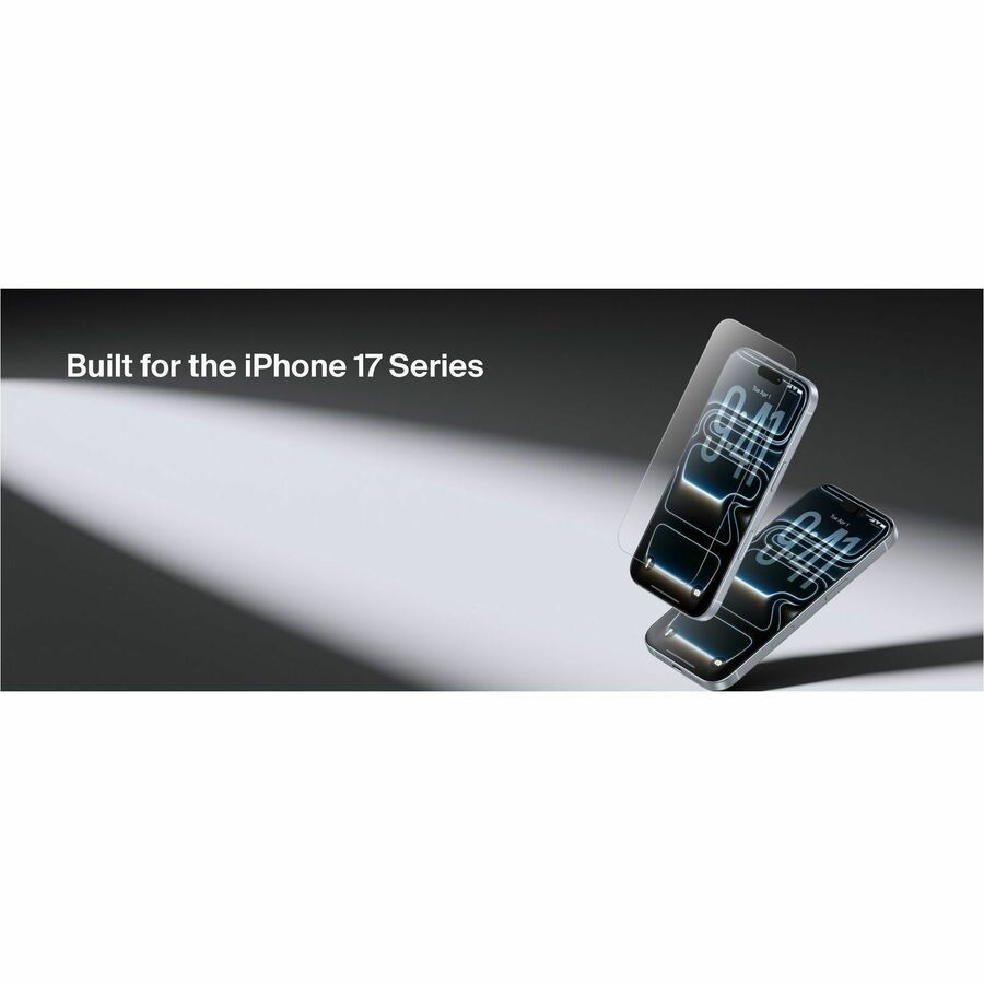 Belkin UltraGlass 2 Screen Protector For iPhone 17 Pro Clear - OVA193fq