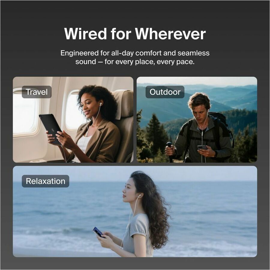 Belkin SoundForm ANC Wired Earbuds (USB-C) - G3H0003fqWH