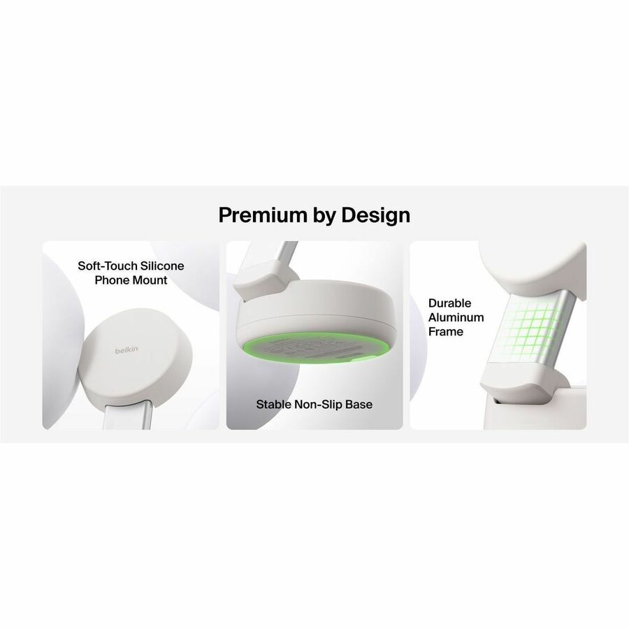 Belkin UltraCharge Pro 2-in-1 Convertible Magnetic Charger with Qi2 25W, Sand - WIZ043ttSD