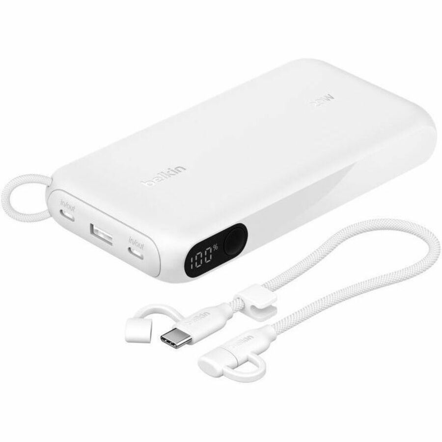 Belkin BoostCharge Power Bank 20K with Display - BPB028FQWH