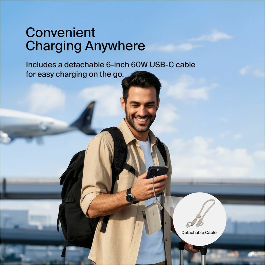 Belkin BoostCharge Power Bank 10K with Display - BPB027fqSD