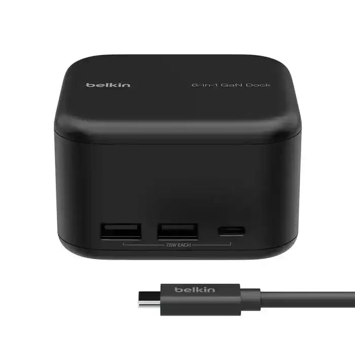 Belkin INC012 – USB-C 6-in-1 GaN Docking Station 130W