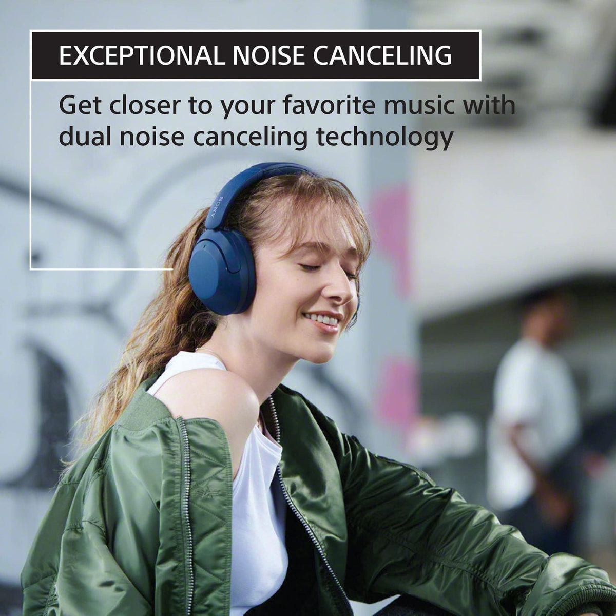 Sony WHƒ??XB910N Wireless Noise Cancelling Overƒ??Ear Headphones ƒ?? Gray ƒ?? WHƒ??XB910N/H