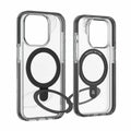 ZAGG Santa Cruz Snap Case w/ Ringstand iPhone 15 Pro - Black