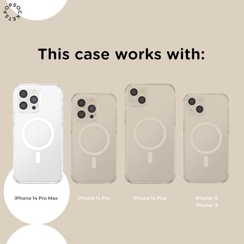 PopSockets iPhone 14 Pro Max Phone Case w/MagSafe- Albalone
