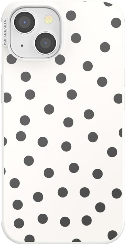 PopSockets iPhone 14 Phone Case with MagSafe- Spotlight Dots | Magnetic, Wireless Charging, Camera & Drop Protection, Phone, Women, Electronic Accessories, For iPad/Kindle/iPhone/Android
