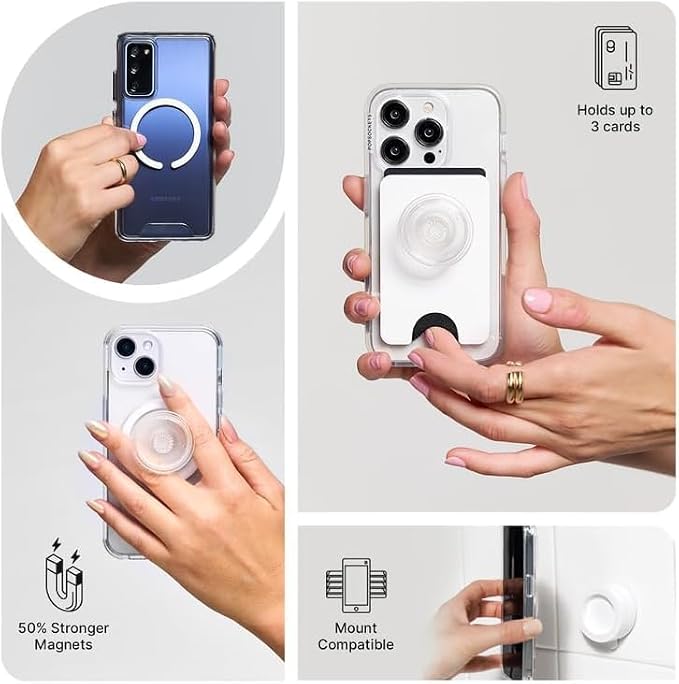PopSockets iPhone 16E Phone Case with MagSafe, Wireless Charging Compatible, Disney - Boho Wildflowers Maroon