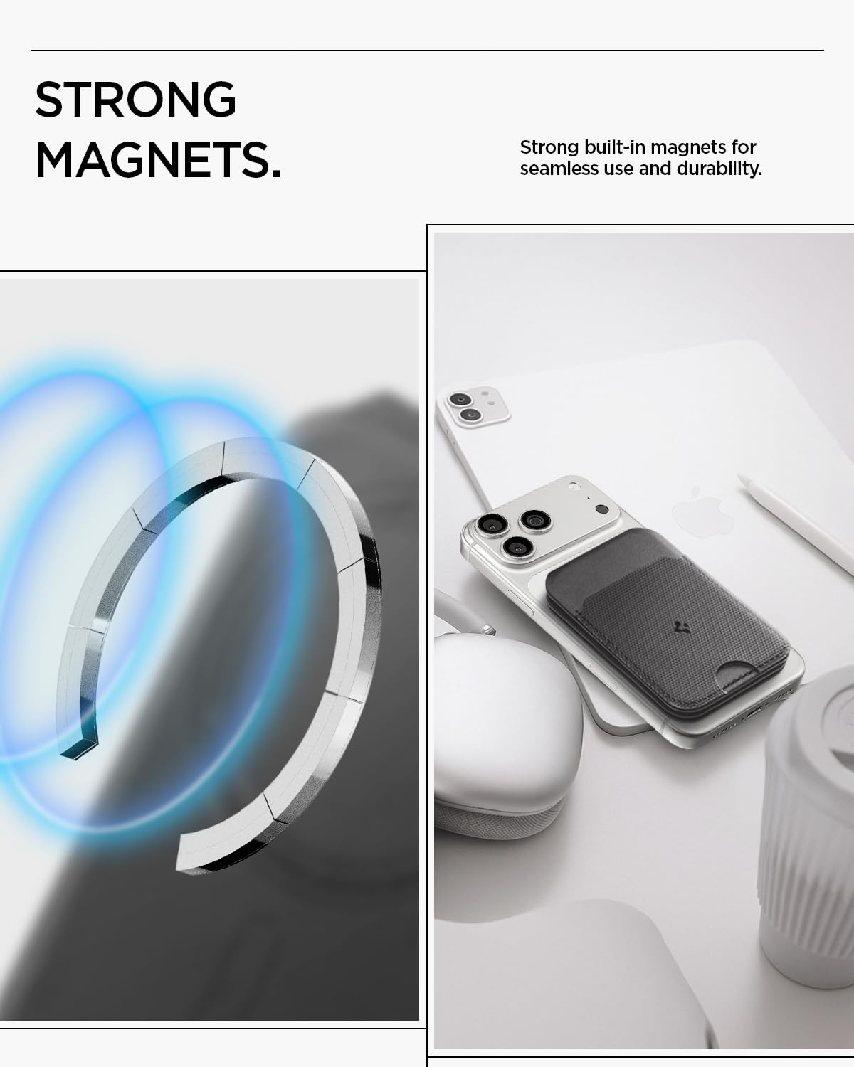 Spigen Slim Fold MagSafe Wallet Stand