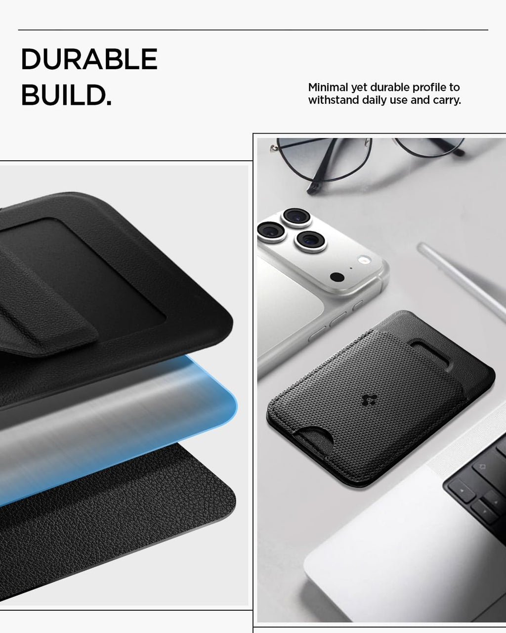 Spigen Slim Fold MagSafe Wallet Stand