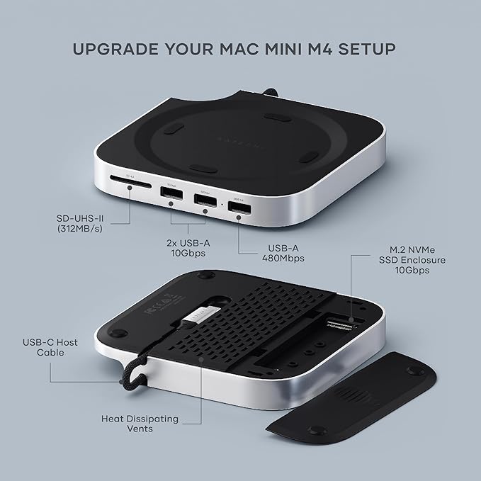 Satechi Mac mini M4 Hub & Stand