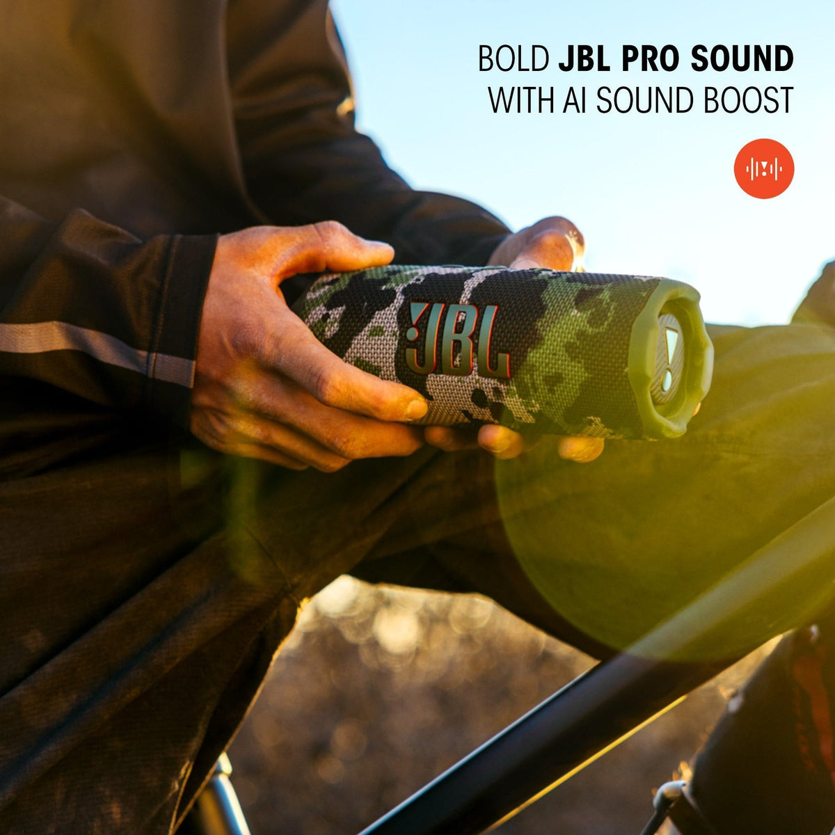JBL Flip 7 - Portable Waterproof and Drop-Proof Speaker (Blue)