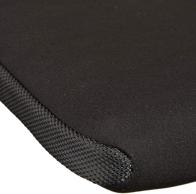 Amazon Basics 17.3-inch Laptop Sleeve, Protective Carrying Case with Zipper for Computer Protection, Black