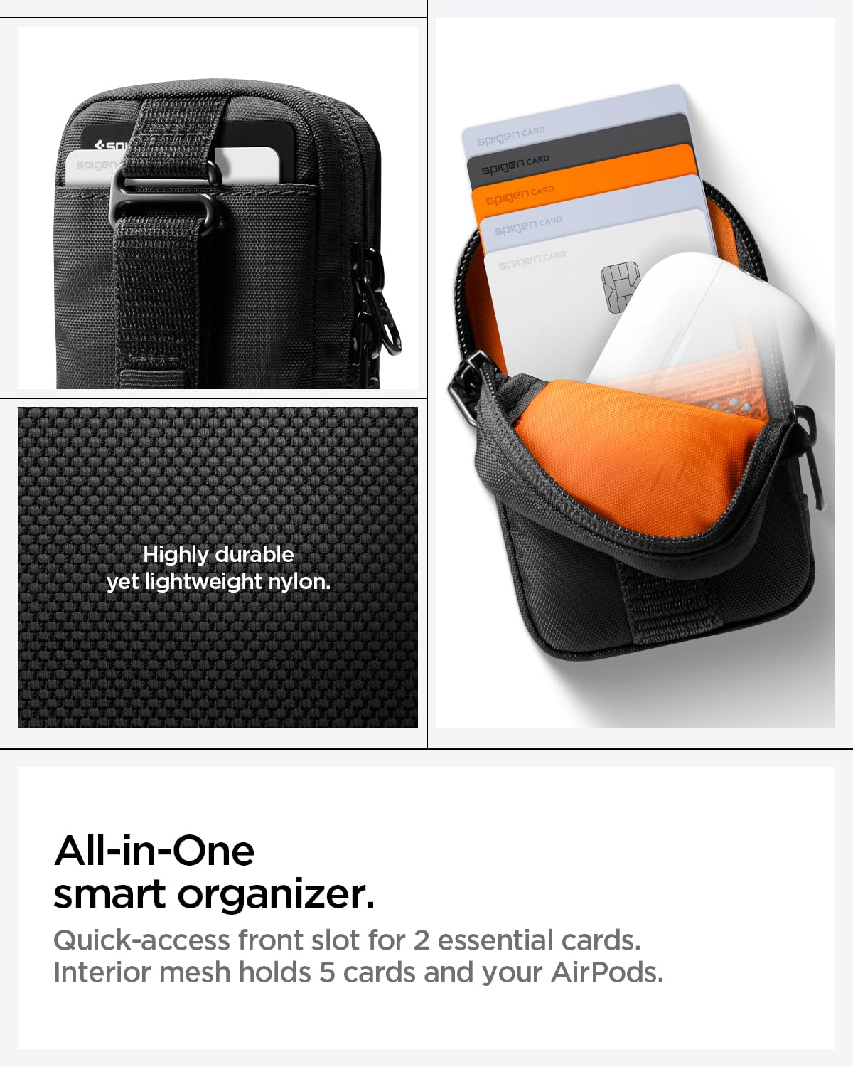 Spigen TintapZip MagFit Magnetic Phone Wallet Pouch