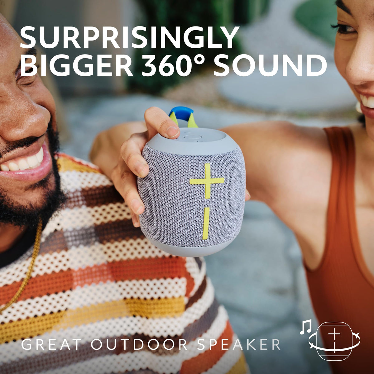 Ultimate Ears UEWONDER4BLK WonderBoom 4 Portable Bluetooth Speaker - Active Black