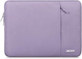 MOSISO Laptop Case 13 inch, 13 inch Laptop Sleeve Compatible with MacBook Air M4 M3 M2 M1 2025-2018 / Pro M2 M1 2025-2016, Polyester Vertical Computer Sleeve Bag with Pocket, Purple