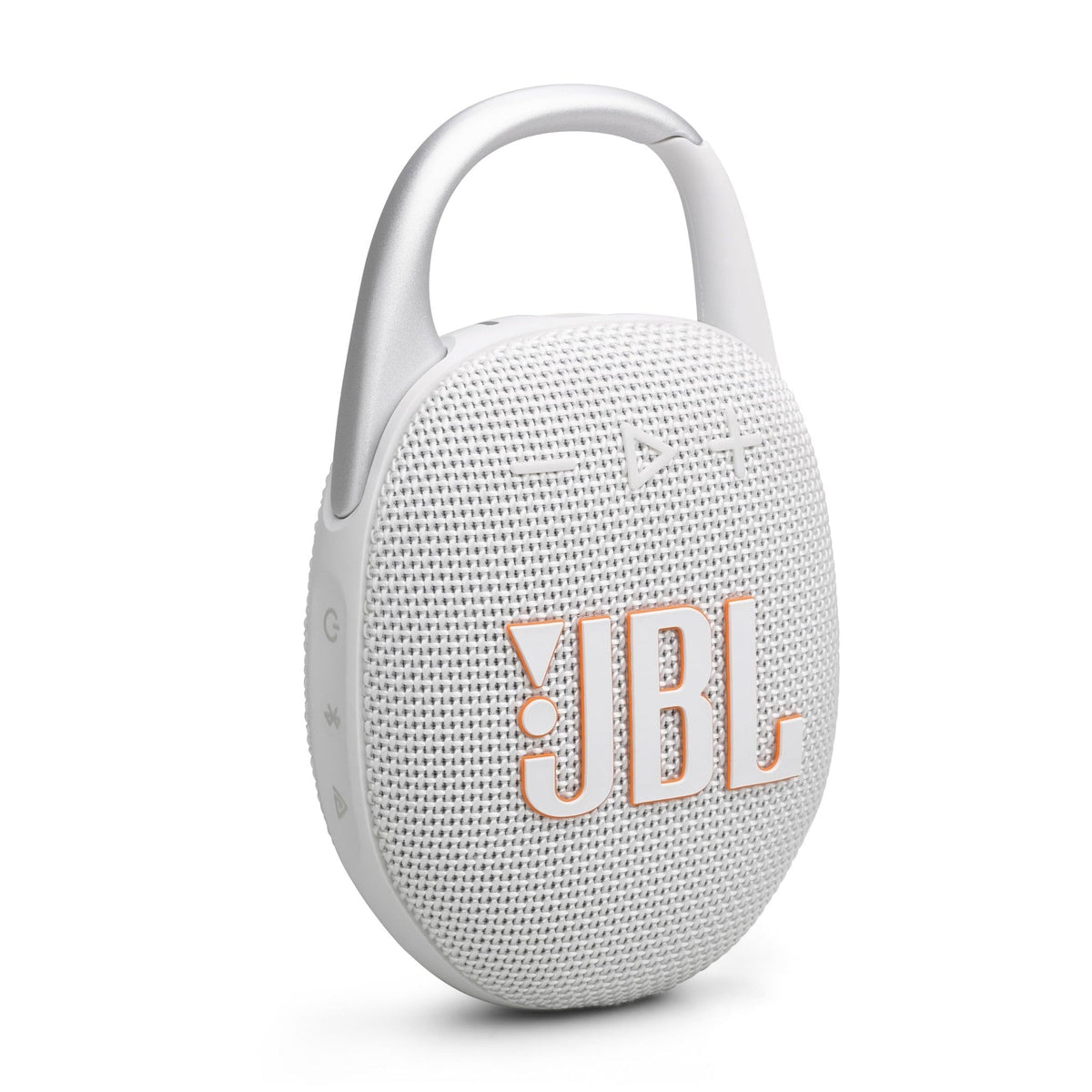 JBL Clip 5 - Ultra-Portable, Waterproof & Dustproof Bluetooth Speaker (White)