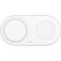 Belkin 2-in-1 Magnetic Wireless Charging Pad with Qi2 15W WIZ021TTWH