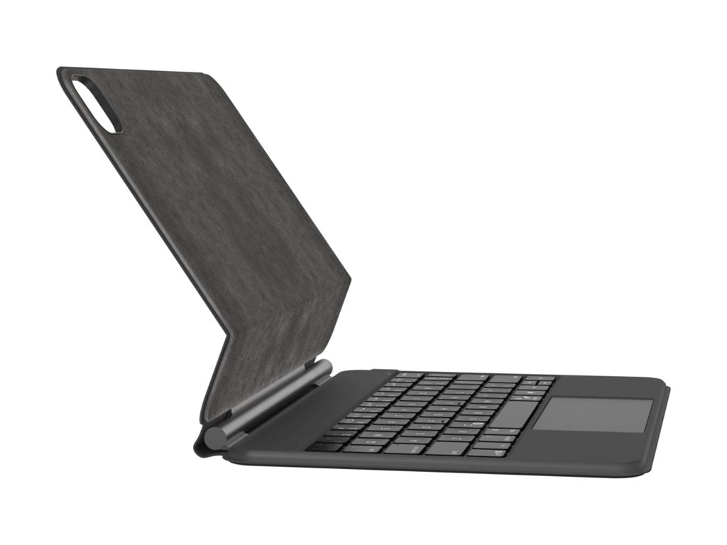 Belkin Connect Pro - Keyboard and folio case (protective case) - with magnetic stand - with trackpad - backlit - wireless - Bluetooth BBZ002TT-V1
