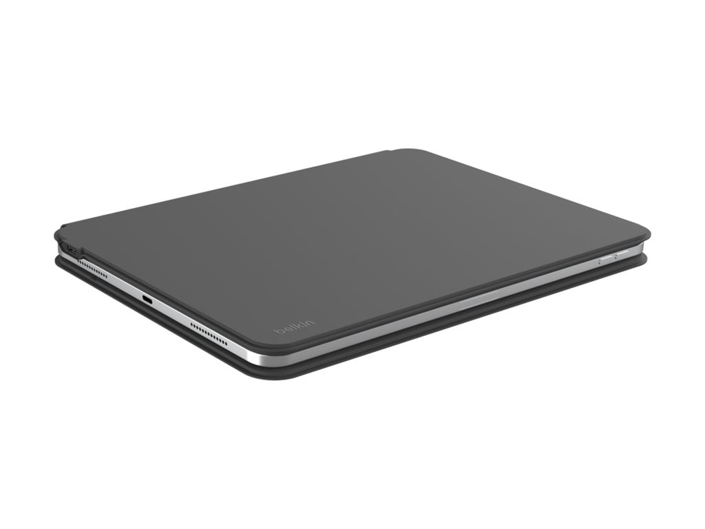 Belkin Connect Pro - Keyboard and folio case (protective case) - with magnetic stand - with trackpad - backlit - wireless - Bluetooth BBZ002TT-V3