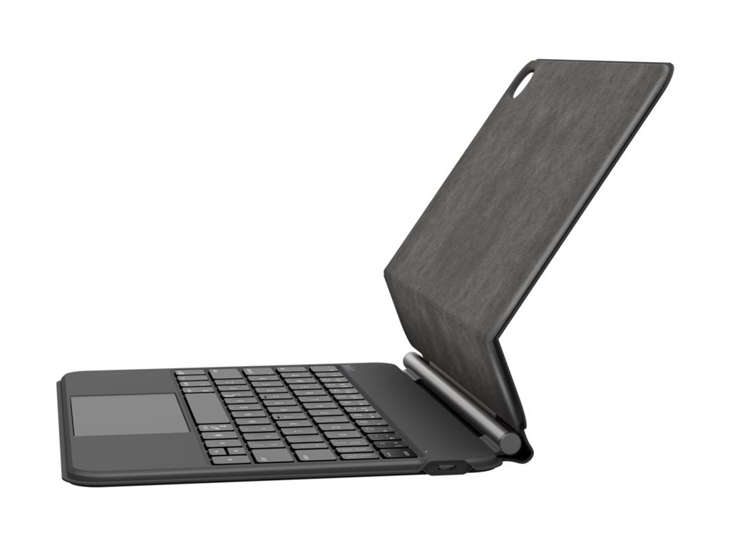 Belkin Connect Pro - Keyboard and folio case (protective case) - with magnetic stand - with trackpad - backlit - wireless - Bluetooth BBZ002TT-V3