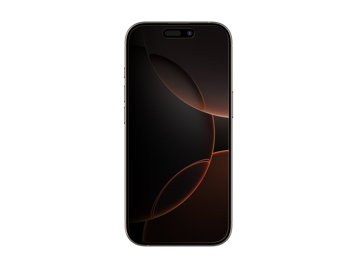 Belkin ScreenForce InvisiGlass - Screen protector for cellular phone - treated - glass - with privacy filter - 4-way - for Apple OVA169FQ