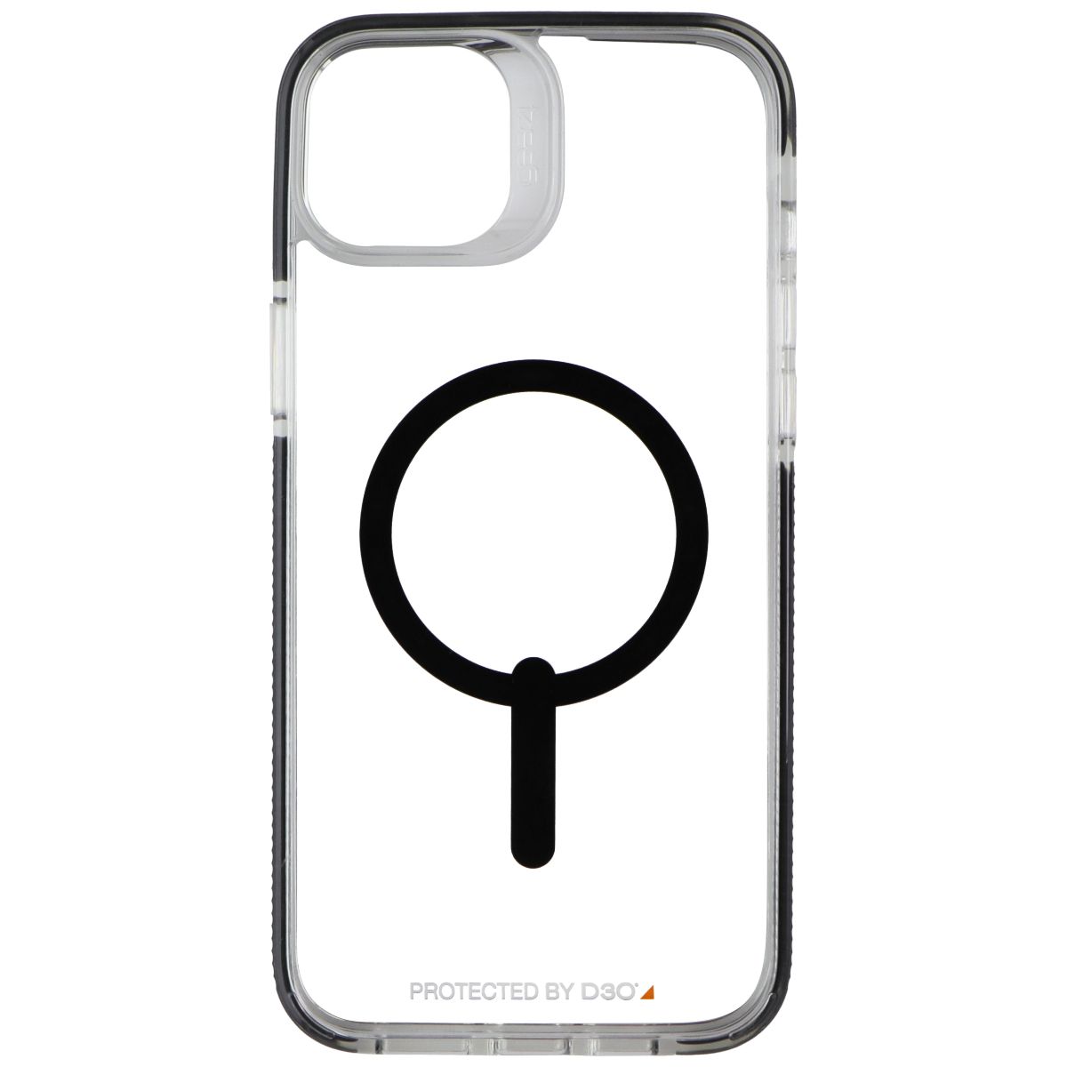 ZAGG Santa Cruz Snap Case for MagSafe for Apple iPhone 14 Plus - Black/Clear