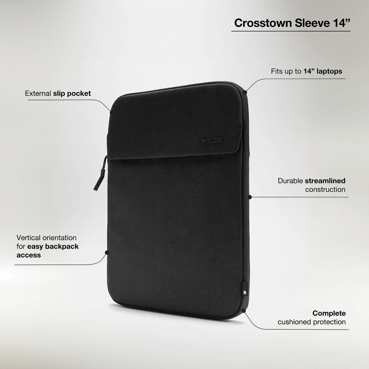 Incase Crosstown Sleeve for 14-inch Laptop
